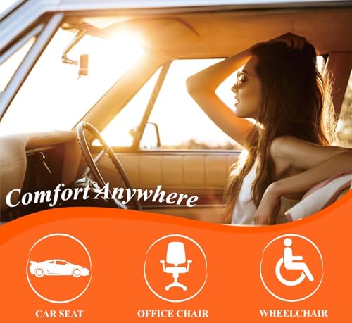 Memory Foam Car Seat Cushion With Comfort Support