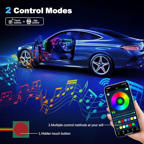 Dreamcolor Car Ambient Light Kit With Music Sync