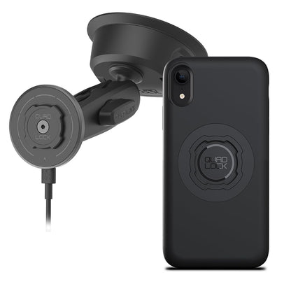 Heavy-Duty Magnetic Car Phone Mount With Charging