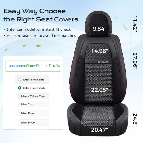 Coverado Car Seat Covers, Automotive Front and Rear Seat Covers