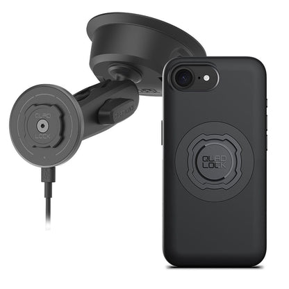 Heavy-Duty Magnetic Car Phone Mount With Charging