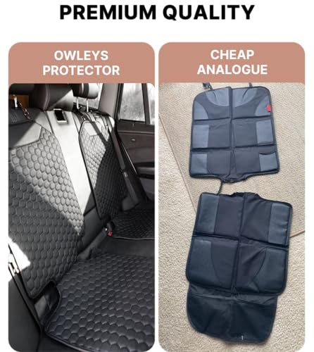 Waterproof Seat Back Organizer & Seat Protector Set
