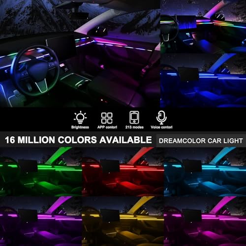 Dreamcolor Car Ambient Light Kit With Music Sync