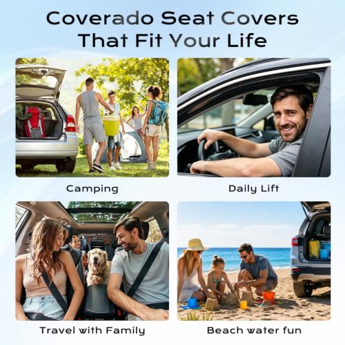 Coverado Car Seat Covers, Automotive Front and Rear Seat Covers