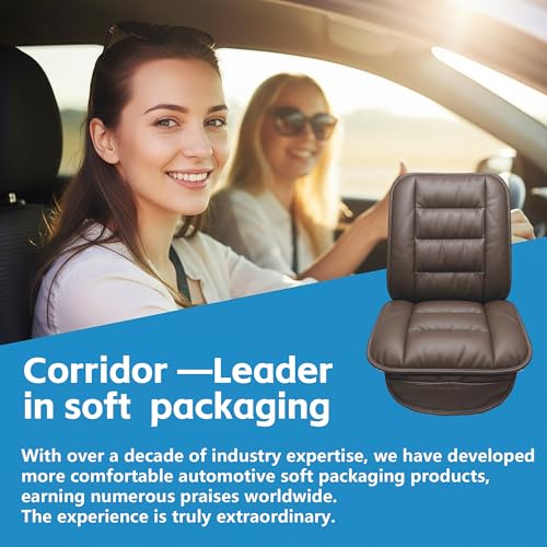 Handmade Leather Car Seat Cushion With Hip Support