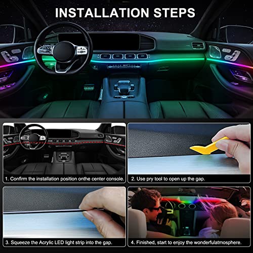 Dreamcolor Car Ambient Light Kit With Music Sync