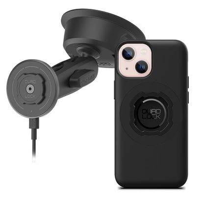 Heavy-Duty Magnetic Car Phone Mount With Charging