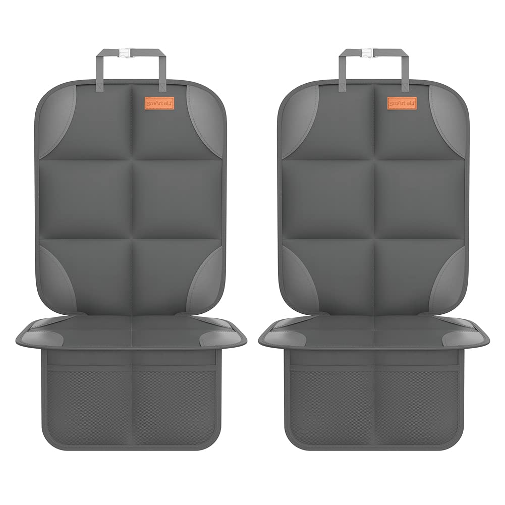 SMART ELF Car Seat Protector, Thickest Padding and Non-Slip Backing