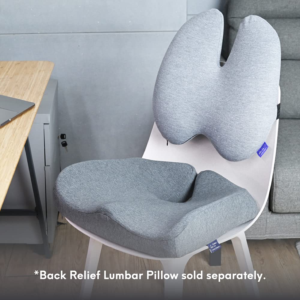 Pressure Relief Seat Cushion With Sculpted Support