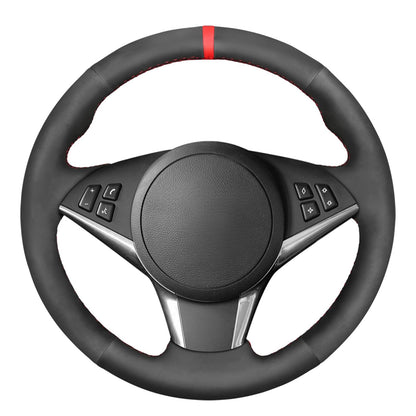 Custom Fit BMW M5 M6 Stitch-On Steering Wheel Cover