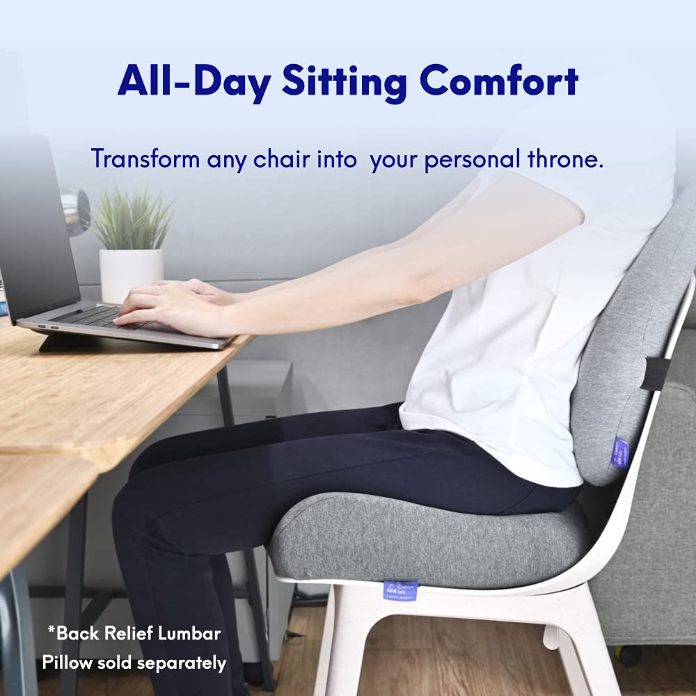 Pressure Relief Seat Cushion With Sculpted Support