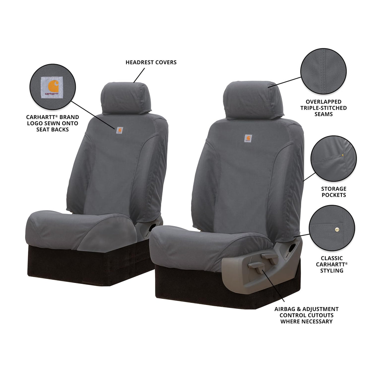 Covercraft Carhartt Super Dux Cordura SeatSaver Custom Seat Covers