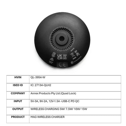Heavy-Duty Magnetic Car Phone Mount With Charging