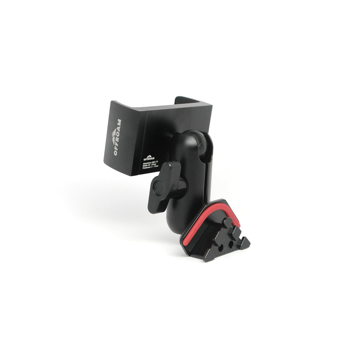 CNC Aluminum Tacoma Phone Mount With 360° Swivel