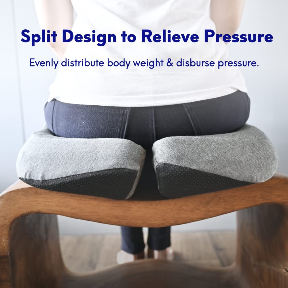 Pressure Relief Seat Cushion With Sculpted Support