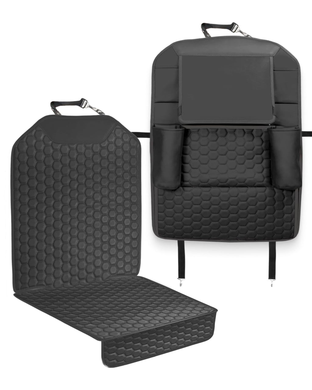 Waterproof Seat Back Organizer & Seat Protector Set