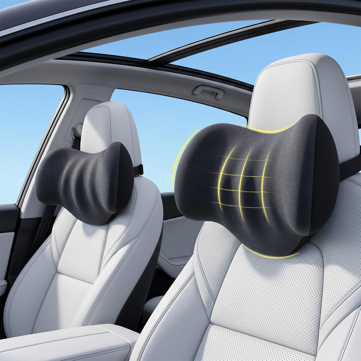 Prowizm Car Headrest Pillow for Driver: Car Neck Pillow