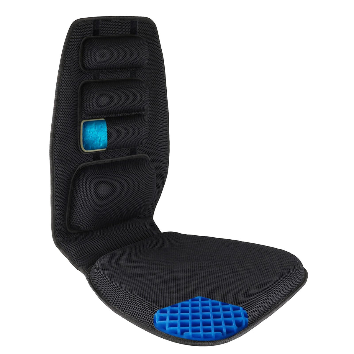 Gel Seat Cushion With Firm Back & Posture Support
