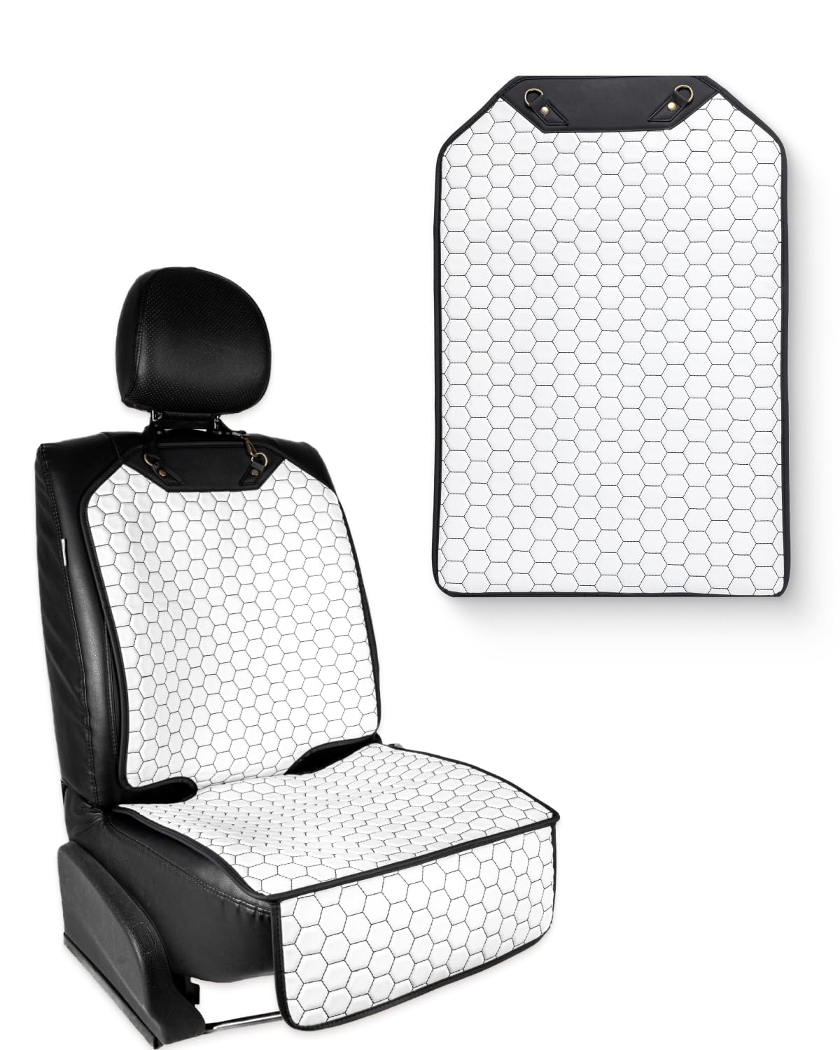 Waterproof Seat Back Organizer & Seat Protector Set