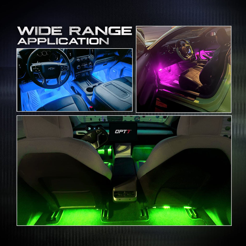 Interior Car Ambient Lights With Remote Control