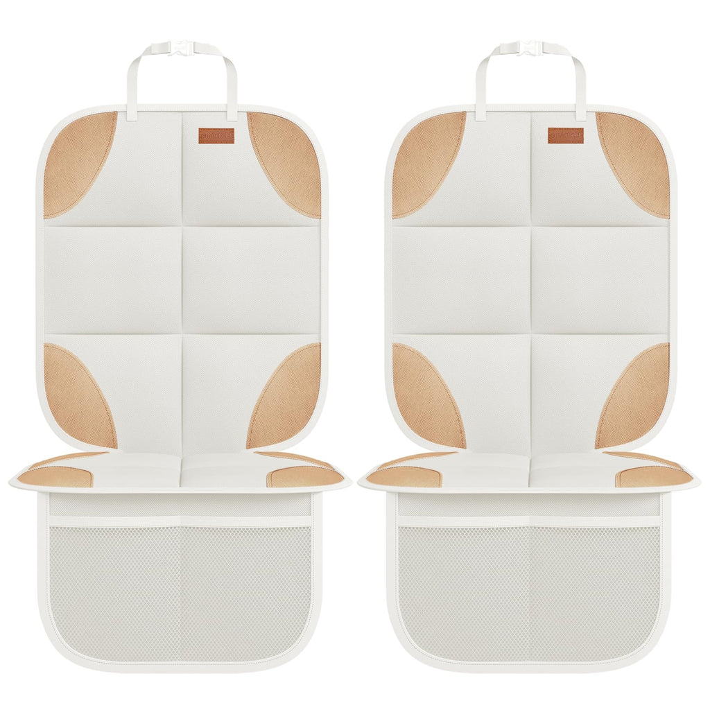 Padded Car Seat Protector With Non-Slip Backing