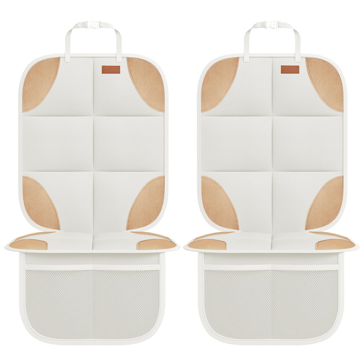 Padded Car Seat Protector With Non-Slip Backing