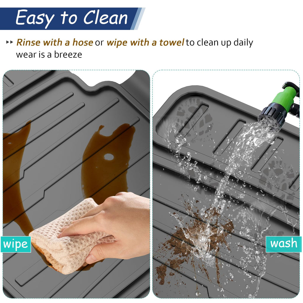 Waterproof Car Seat Protector With Anti-Slip TPE