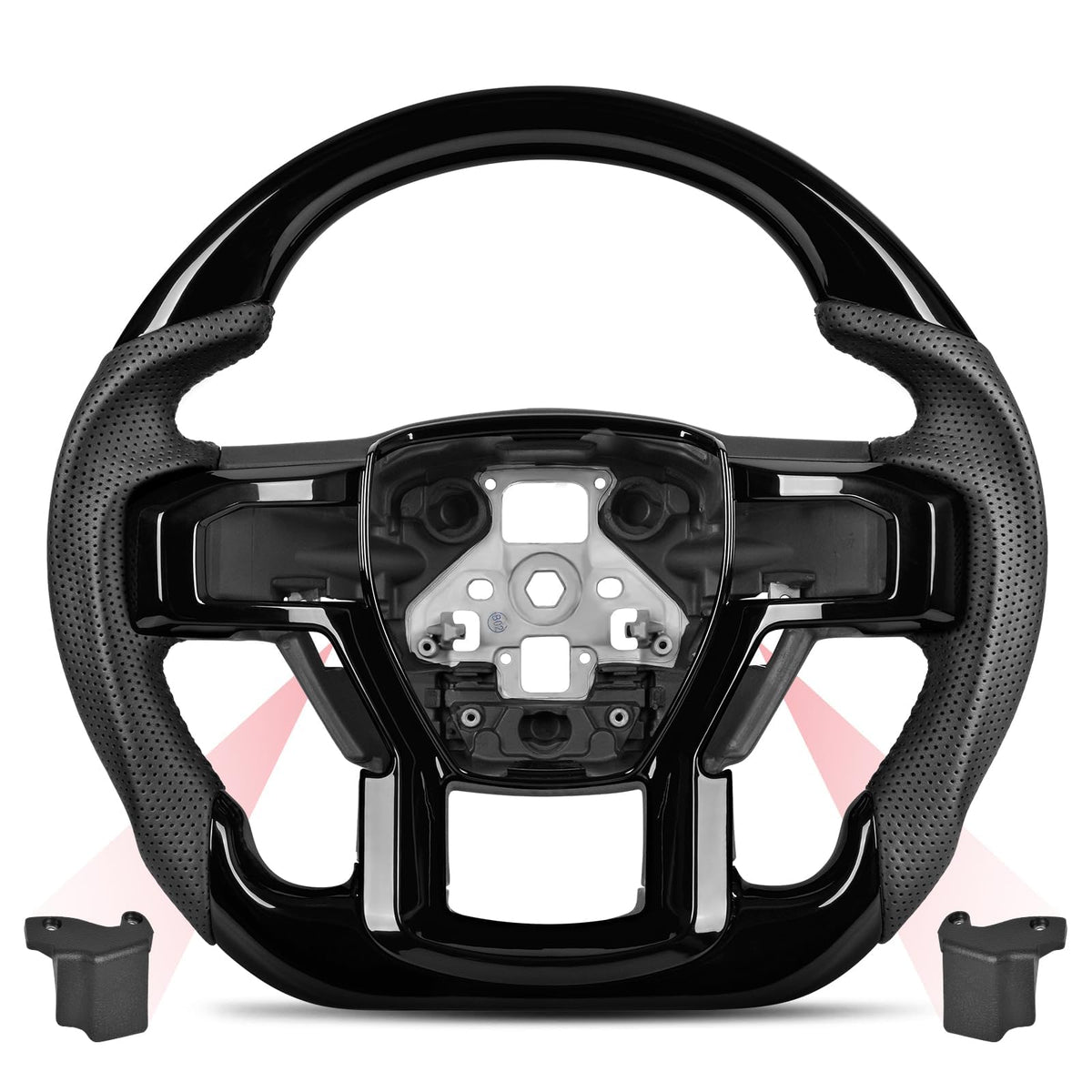 Carbon Fiber Ford F-Series Steering Wheel Upgrade
