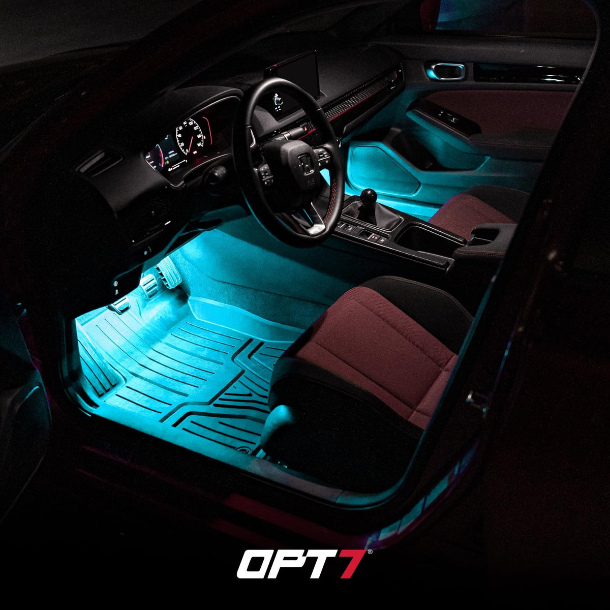 Interior Car Ambient Lights With Remote Control