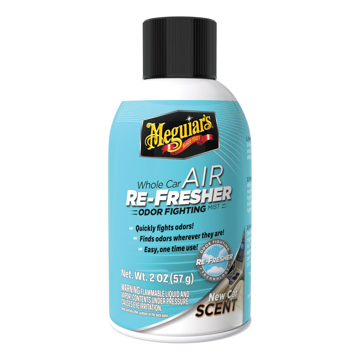 Meguiar's Whole Car Air Refresher Odor Eliminator Mist, 2 Oz