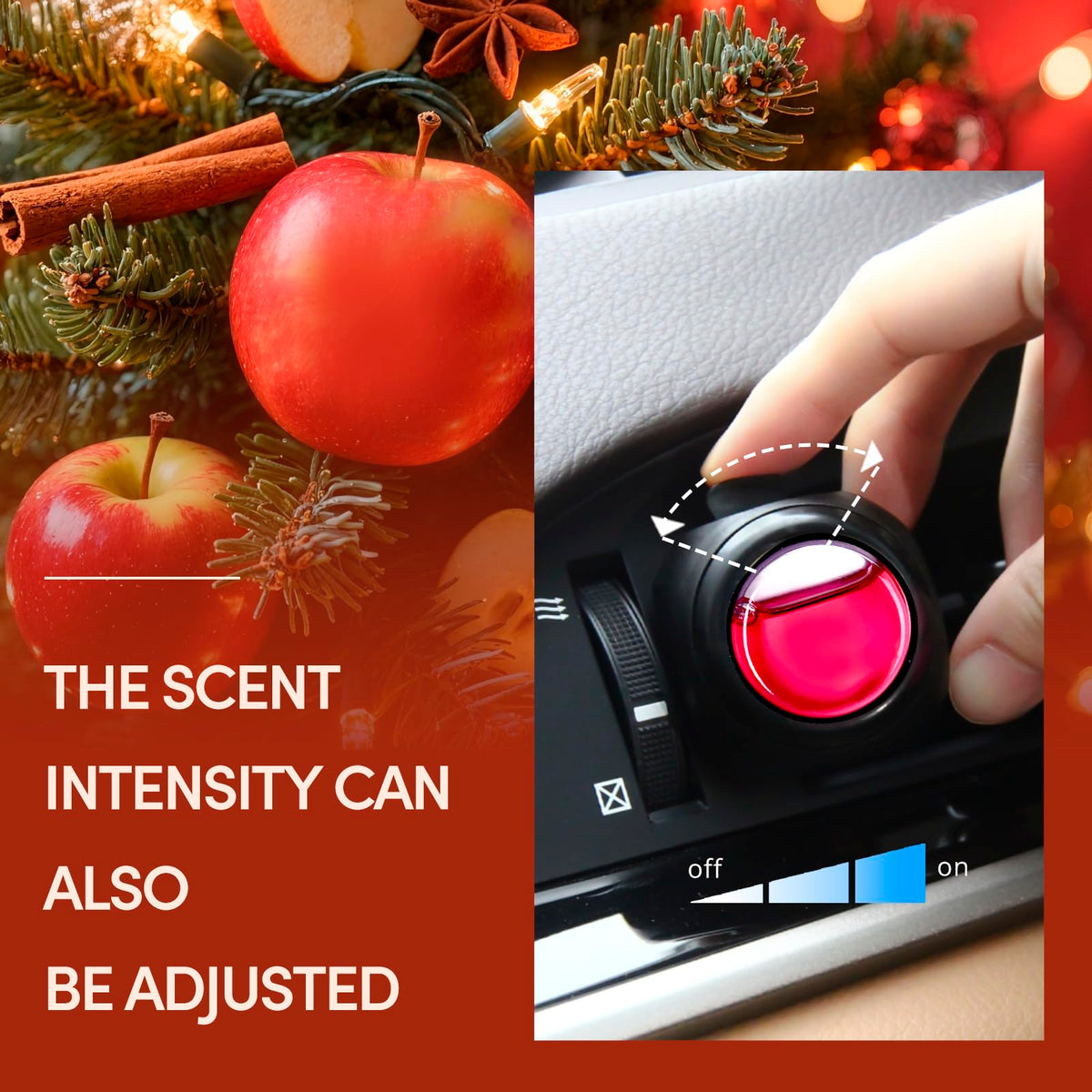 Car Air Freshener Vent Clips, 8 Pack, Provides Long-Lasting Scent, Up to 240 Days, Odor Eliminator