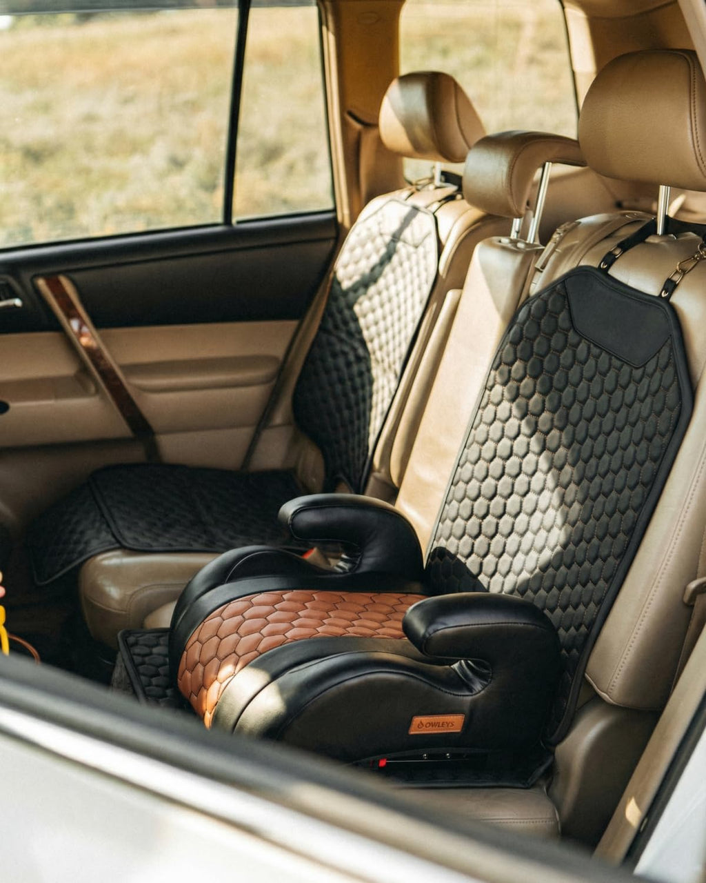Waterproof Seat Back Organizer & Seat Protector Set