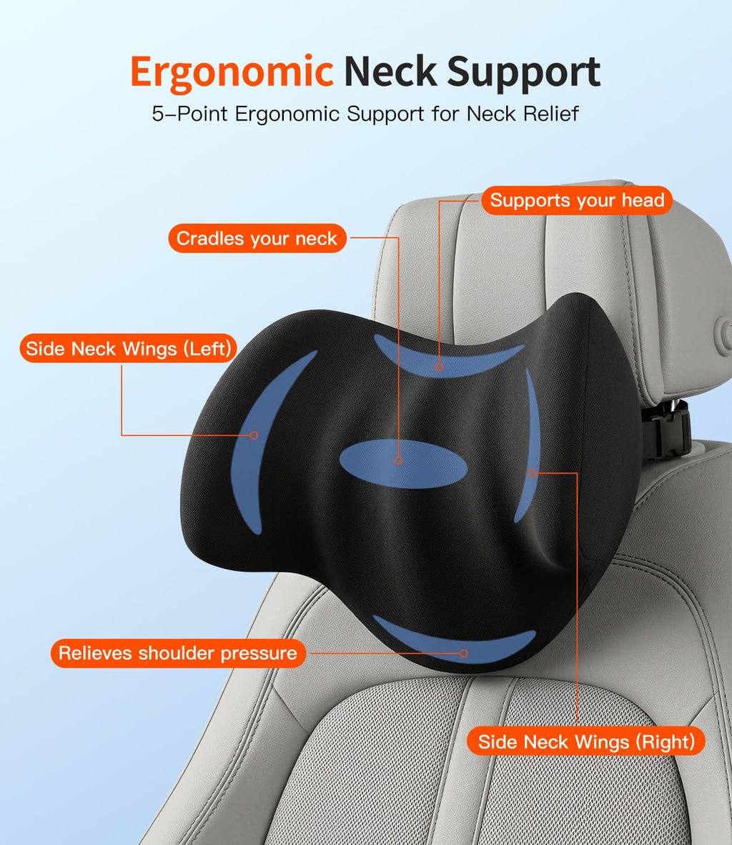 Prowizm Car Headrest Pillow for Driver: Car Neck Pillow
