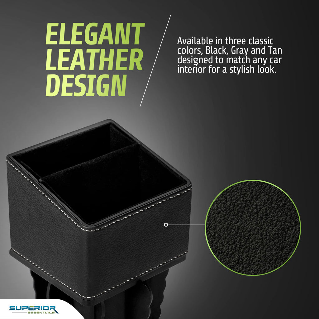 Cup Holder Storage Dock With Phone & Key Organizer