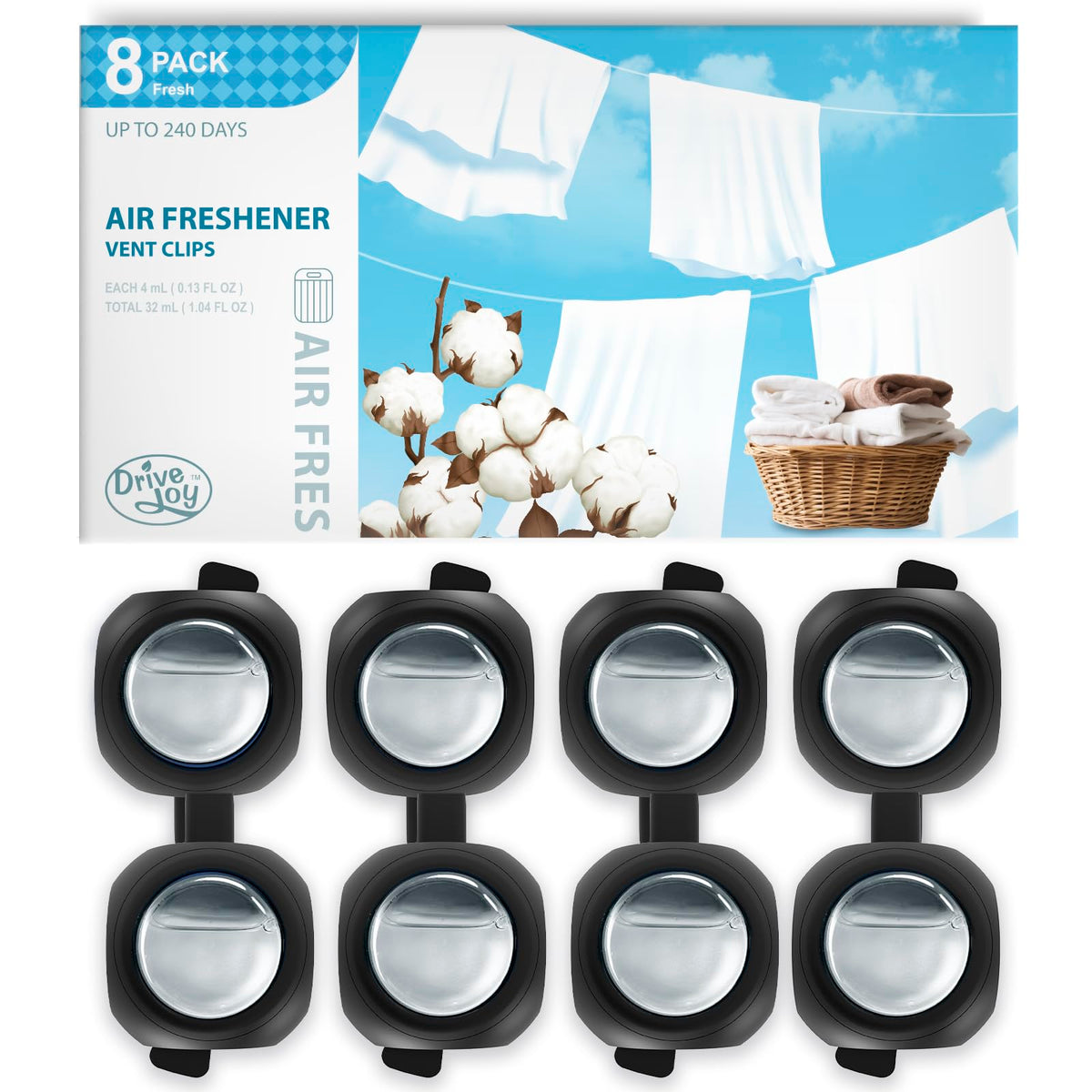 Car Vent Air Freshener Clips With Extended Scent
