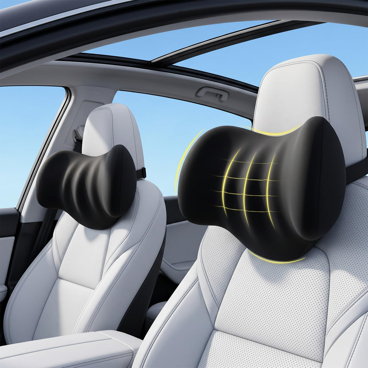 Prowizm Car Headrest Pillow for Driver: Car Neck Pillow