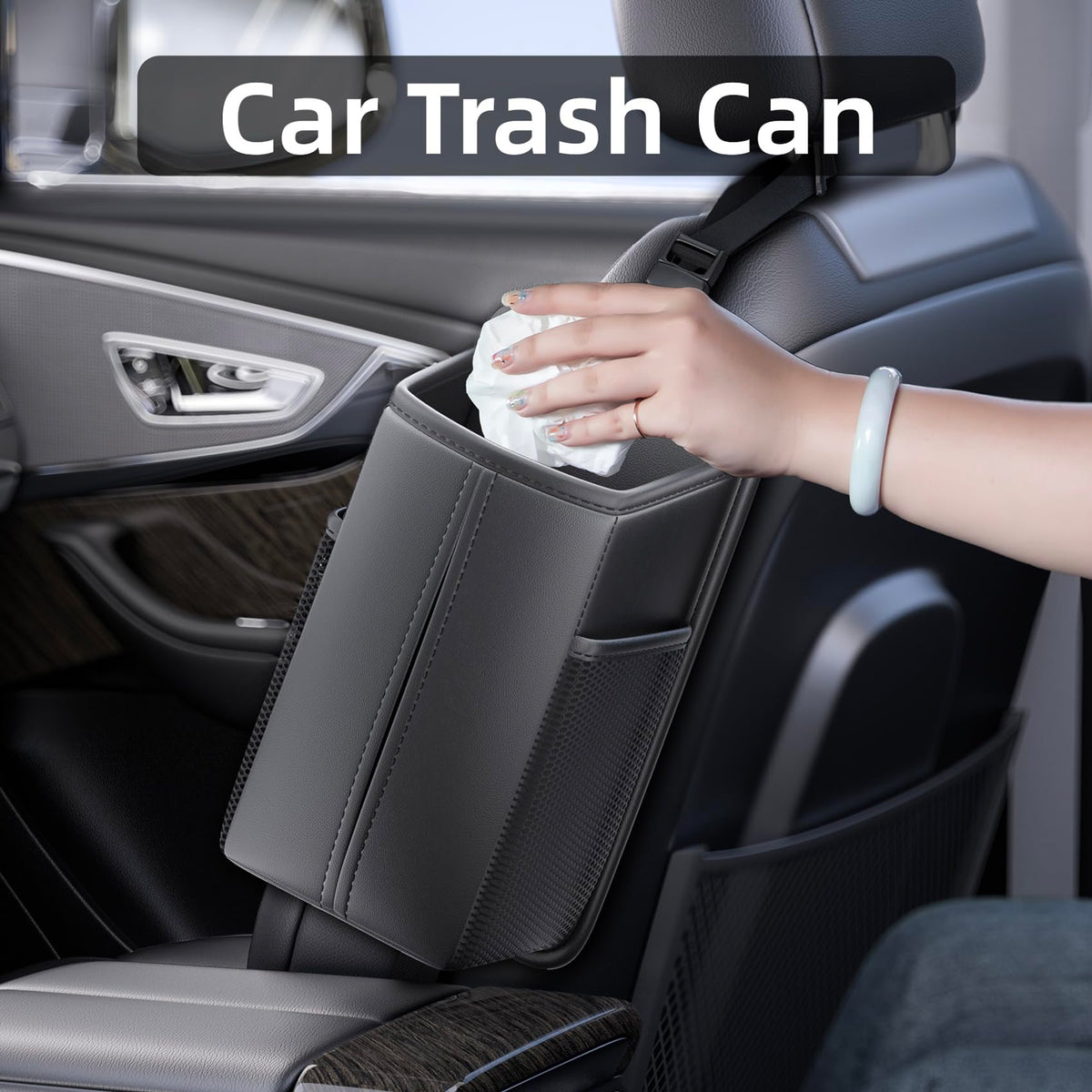 SportySizz Car Seat back Organizers with Tissue Holder for