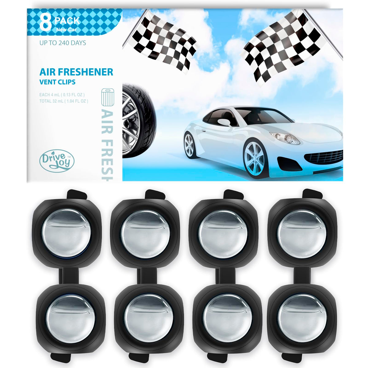 Car Vent Air Freshener Clips With Extended Scent