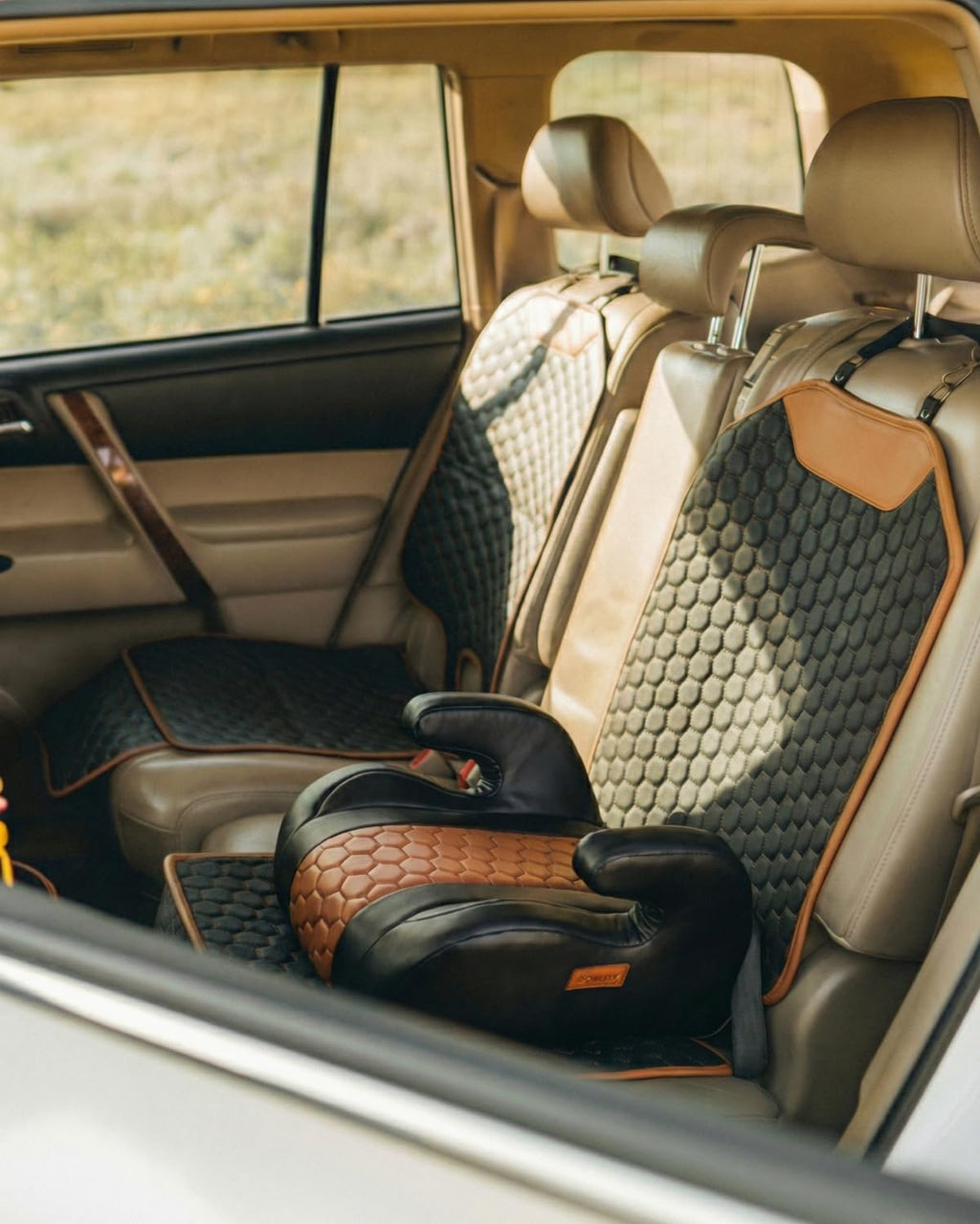 Waterproof Seat Back Organizer & Seat Protector Set