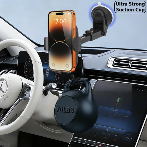 360° Car Phone Mount With Strong Suction Grip