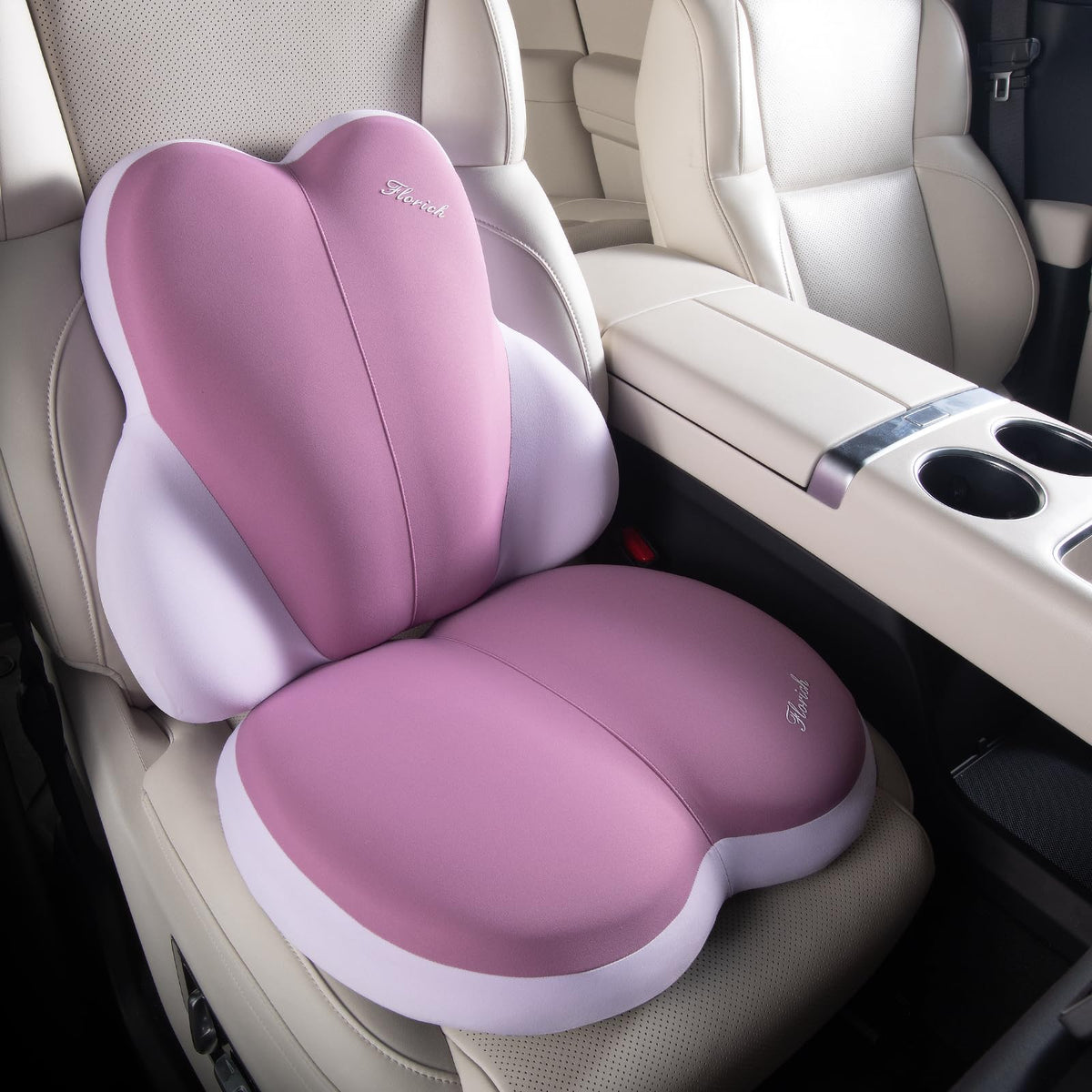Gel Memory Foam Seat Cushion With Lumbar Support