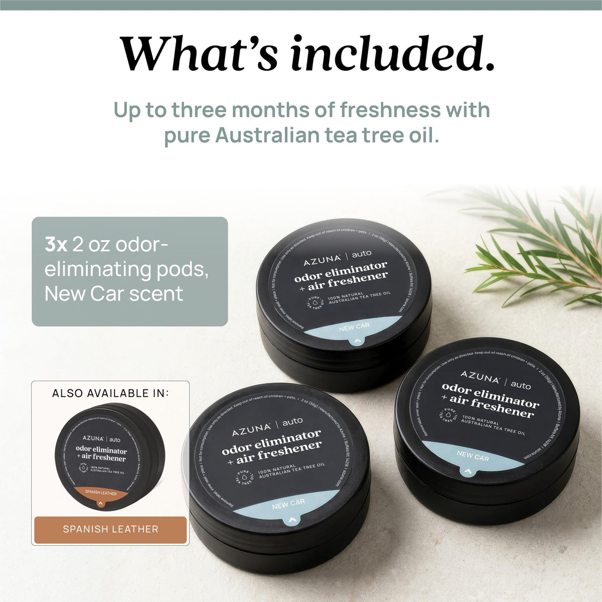 Car Odor Eliminator Pods With New Car Scent