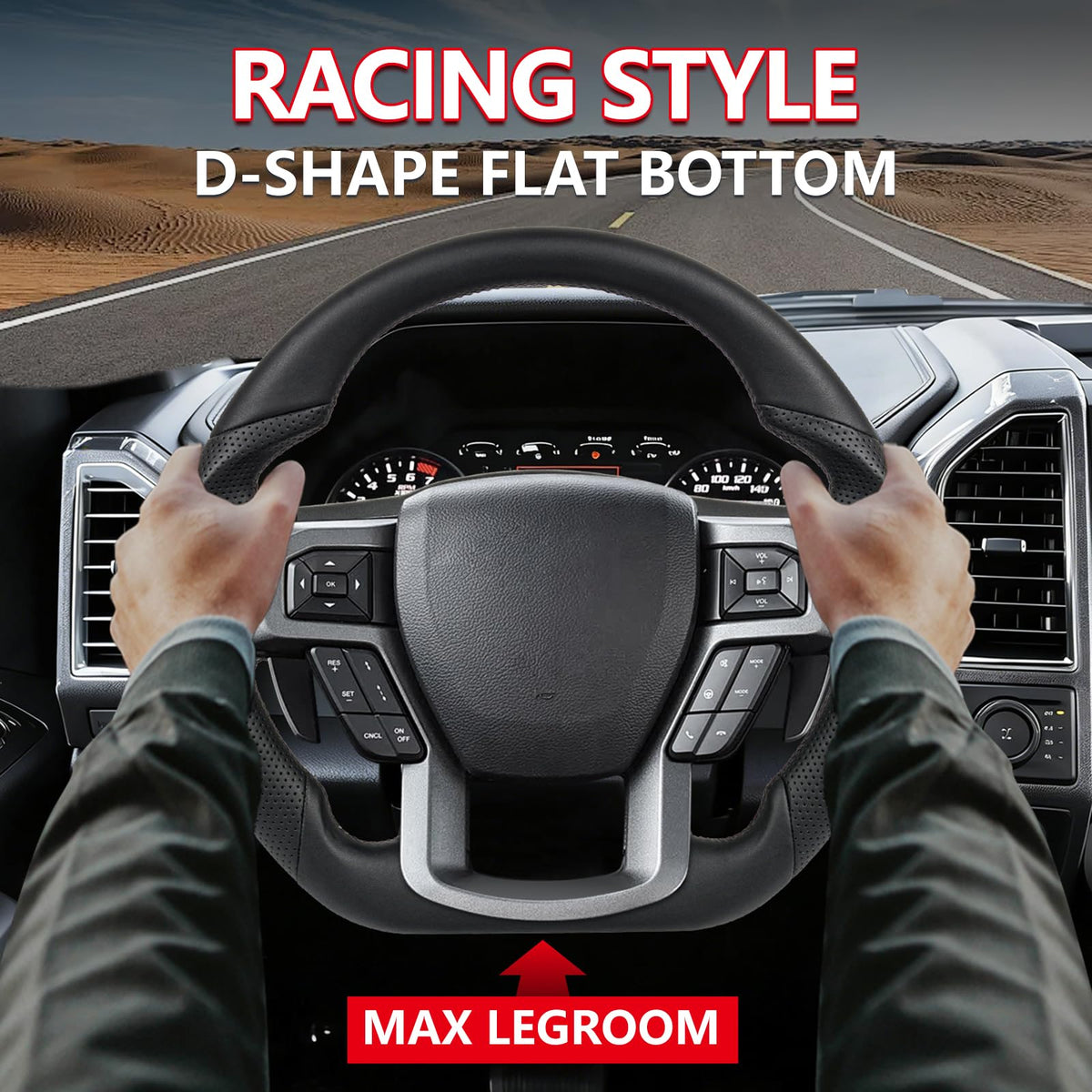 Carbon Fiber Ford F-Series Steering Wheel Upgrade