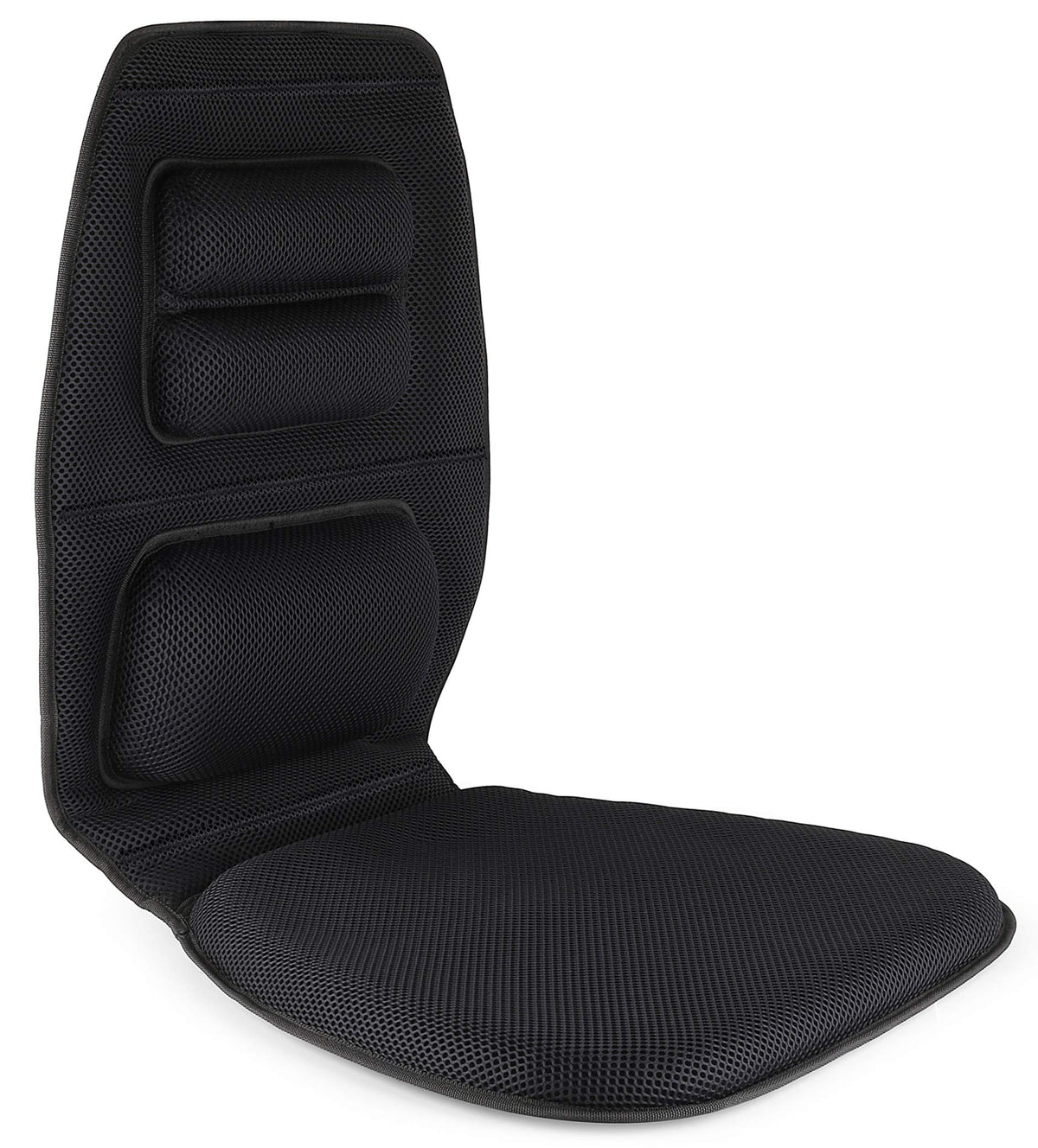 FOMI Premium Gel Cushion and Firm Back Support | Seat Cushion Pad and Upper Lower Thoracic and Lumbar Pillow for Car, Office Chair | Pressure Sore, Coccyx Pain Relief | Posture Aid