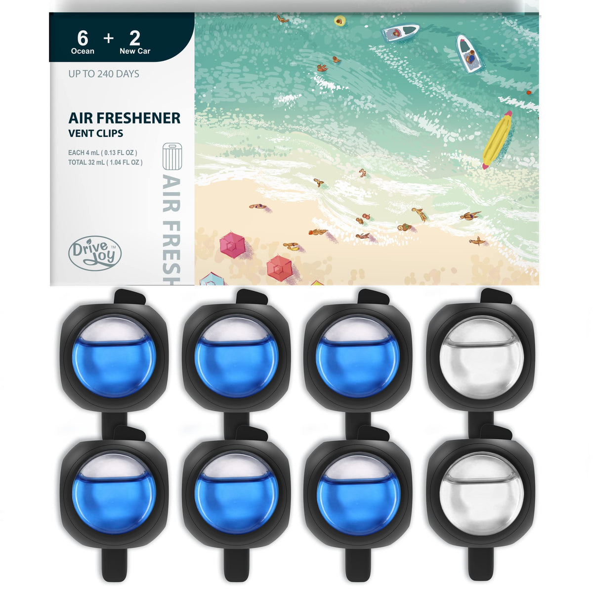 Car Vent Air Freshener Clips With Extended Scent