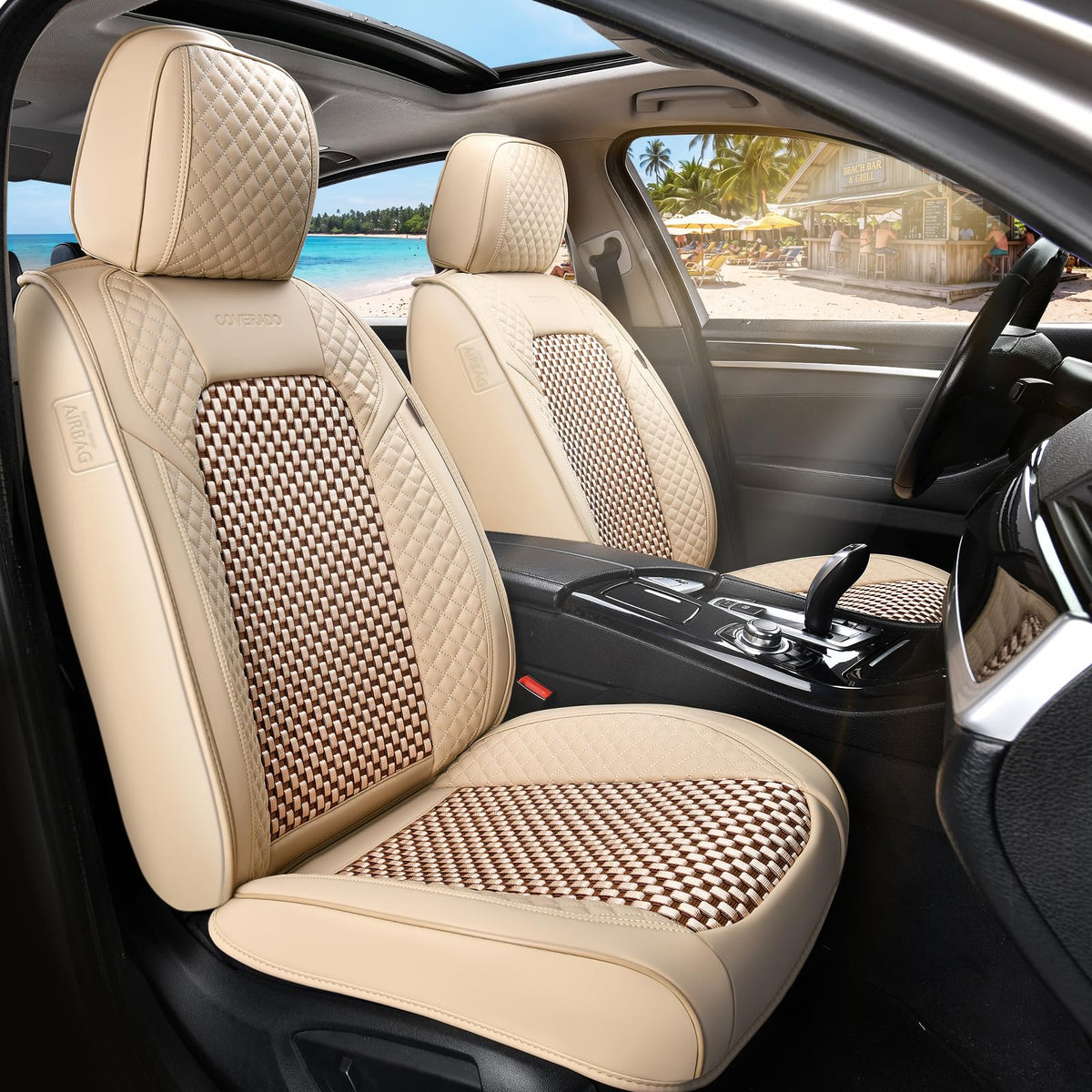 Coverado Car Seat Covers, Automotive Front and Rear Seat Covers