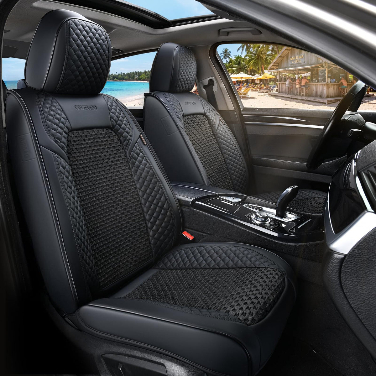 Coverado Car Seat Covers, Automotive Front and Rear Seat Covers