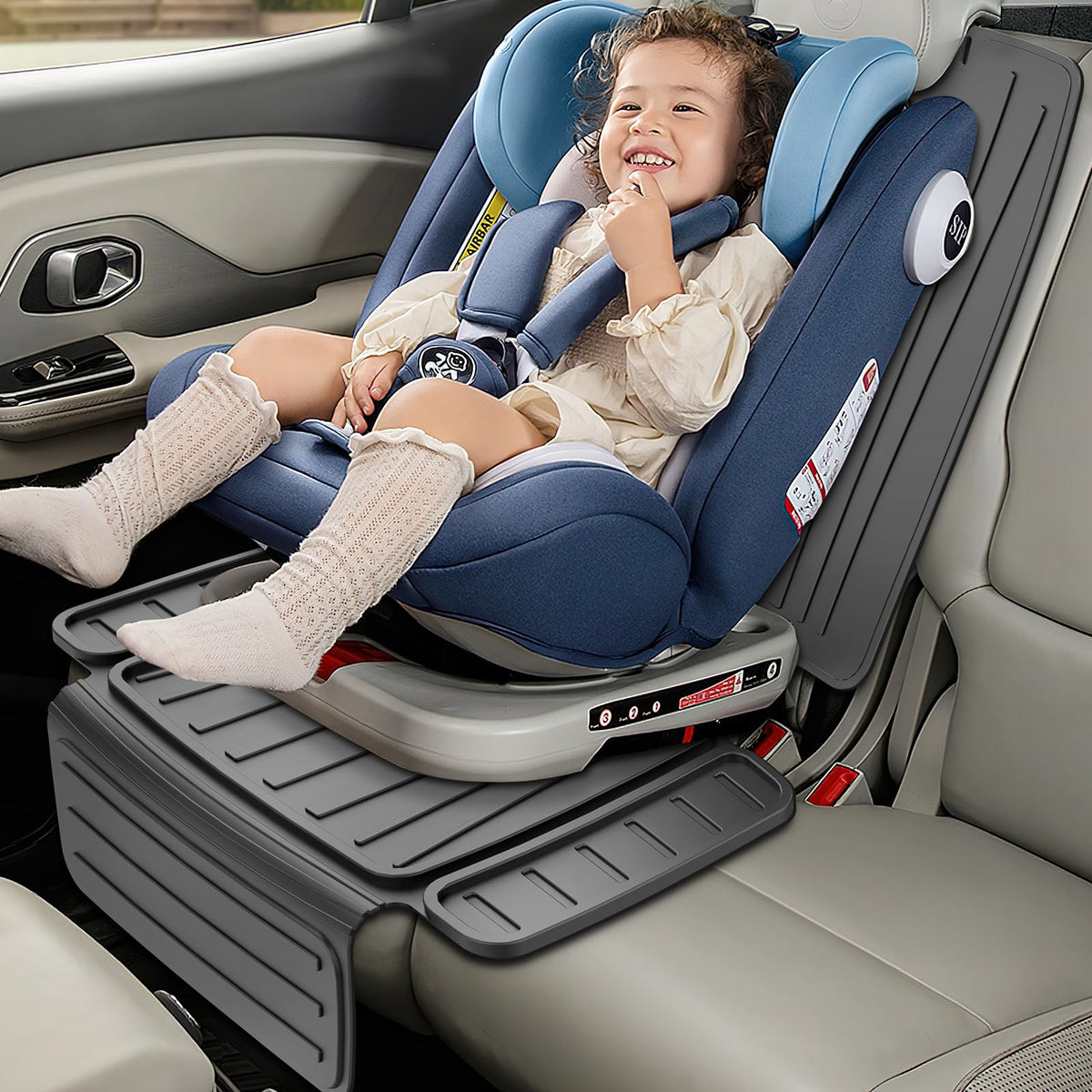 Waterproof Car Seat Protector With Anti-Slip TPE